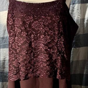 Purple Sally Sleeveless Dress Plus